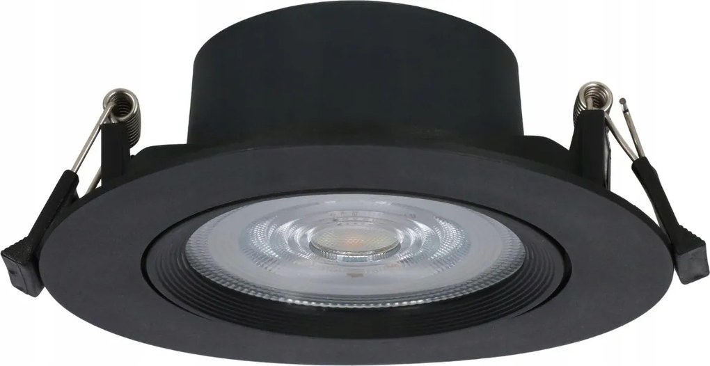 Spot Led mennyezeti lámpa fekete, modern nappali lámpatest 9W Cct-b Zuma