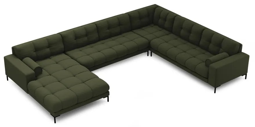 Zöld sarokkanapé (jobb oldali) Bali – Cosmopolitan Design