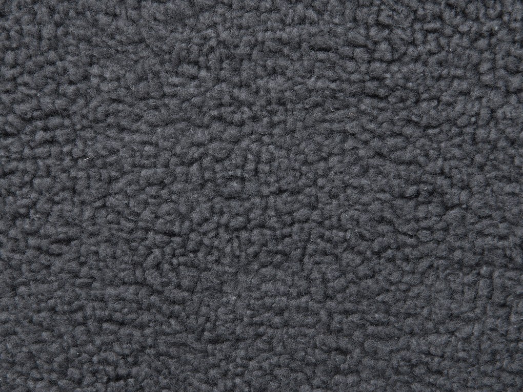 Szürke szövet állatos puff 57 x 36 cm BUNNY Beliani