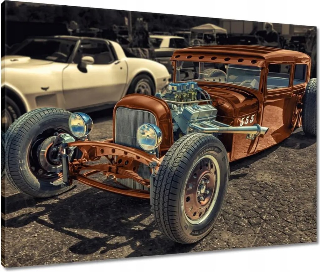 Vászonkép 80x60 Amerikai Hot Rod