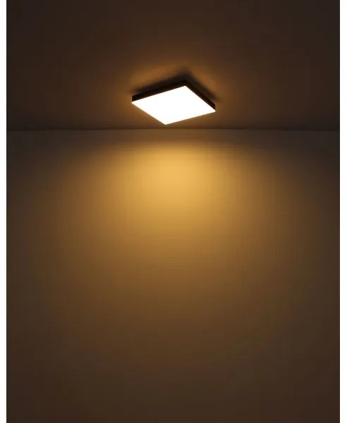 Globo 41594D2 - LED Dimmelhető mennyezeti lámpa DORO LED/24W/230V fekete + távirányító