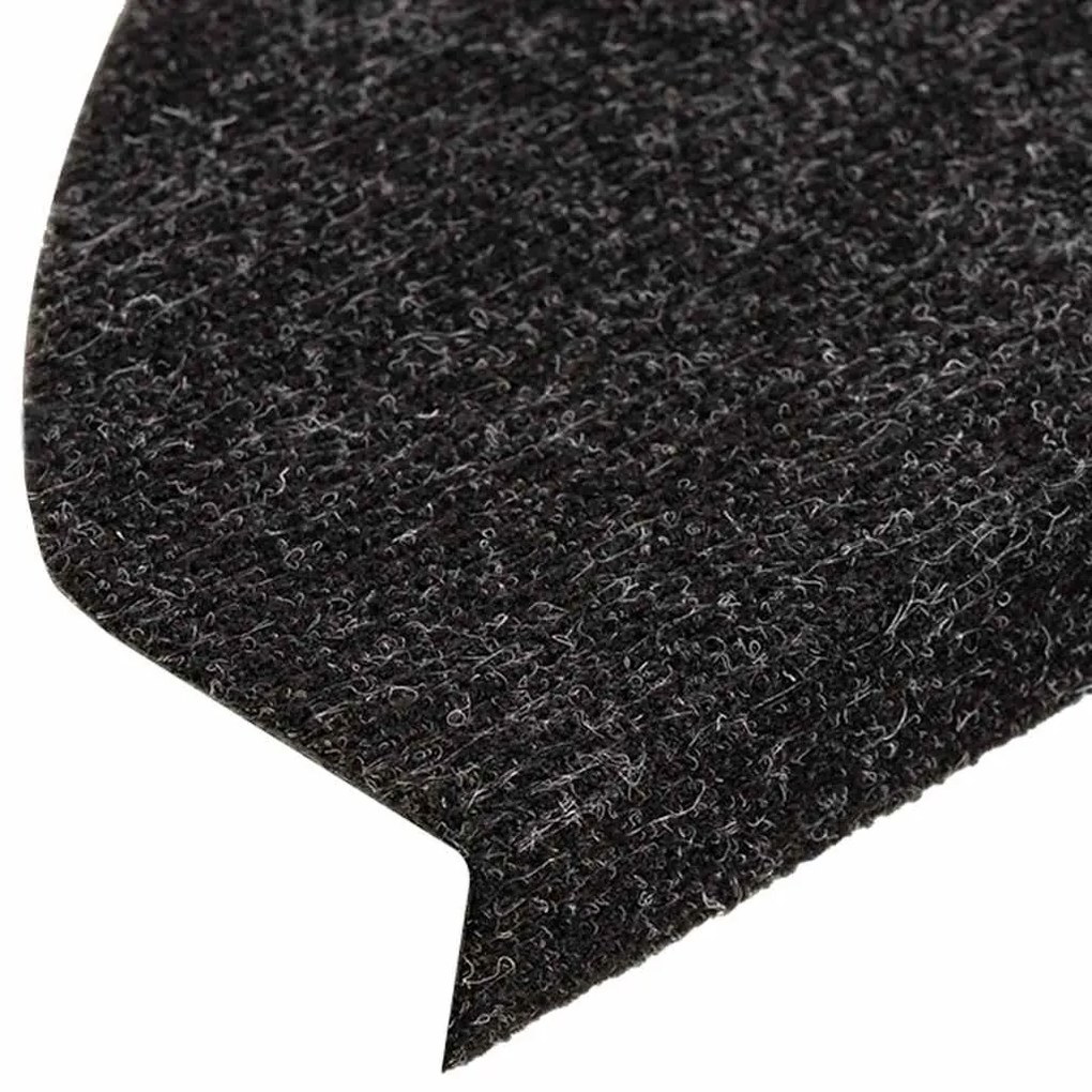 30 db antracitszürke öntapadó lépcsőszőnyeg 65 x 22,5 x 3,5 cm