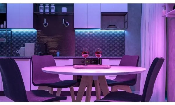 Retlux - LED RGBW okos fényerőszabályzós szalag 5m LED/230V Wi-Fi Tuya + DO