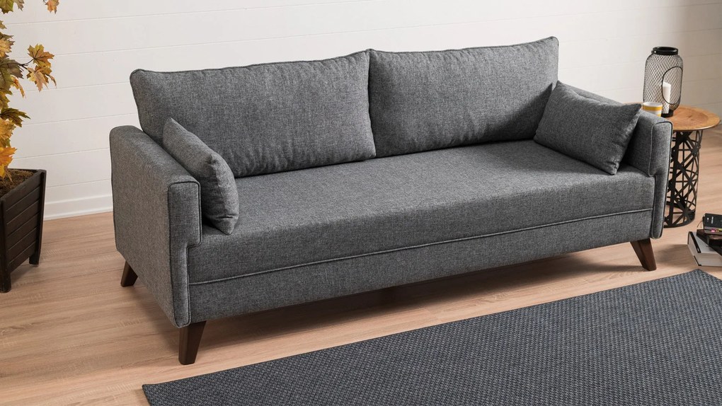 3 személyes kanapéágy Bella Sofa - Szürke