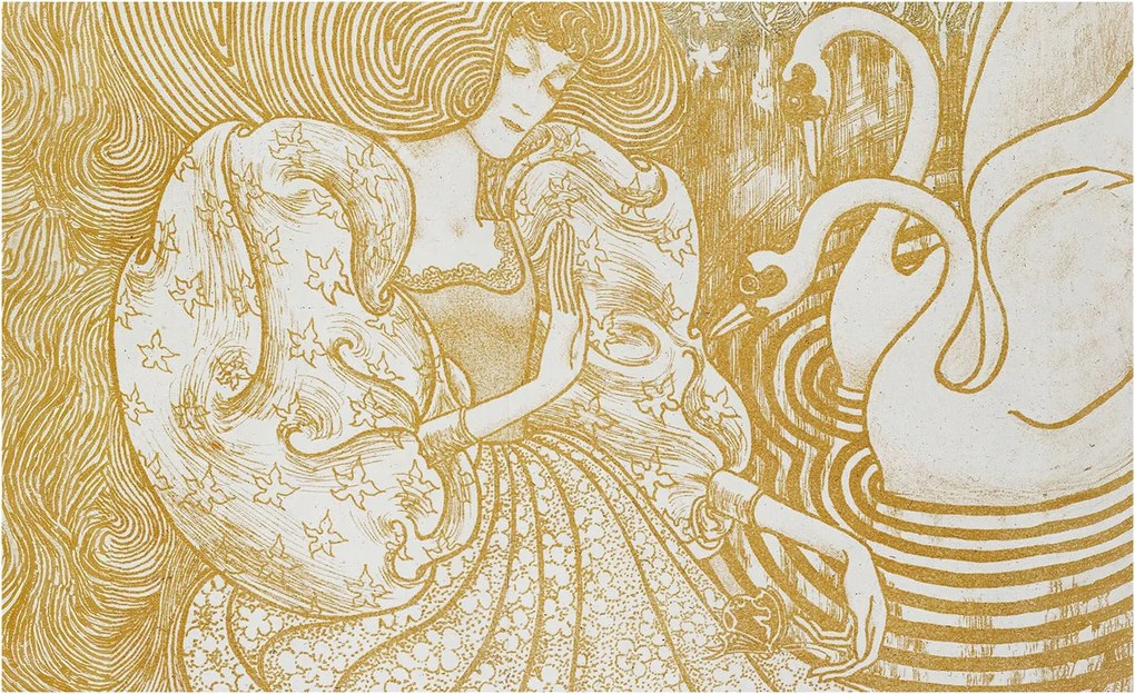 Fotótapéta Flizelin Fali Ragasztó Szett Női elegancia 416x254 Ragasztó