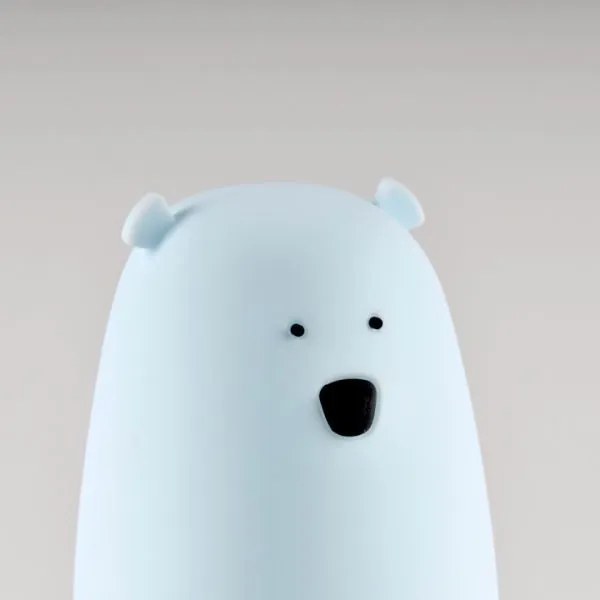 LED RGB gyerek érintős lámpa BEAR LED/0,8W/5V kék
