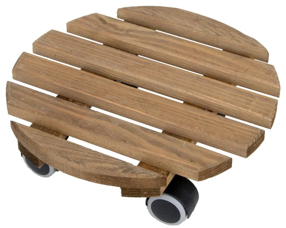Fa gurulós virágállvány ø 29 cm (magasság 8 cm) Indoor – Esschert Design