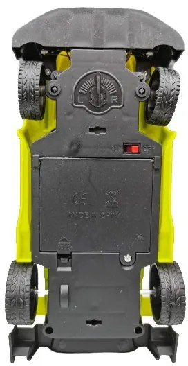 RC Távirányítós autó füst + fény effektekkel (zöld szín) Legjobb Ajándék gyereknek