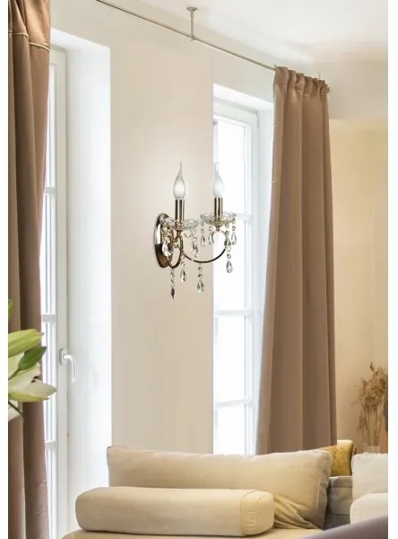 Fali lámpa AURORA 2xE14/40W/230V