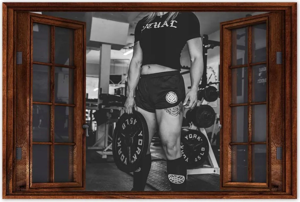 Poszterek 120x80 Edzőterem Edzés Teljesítmény