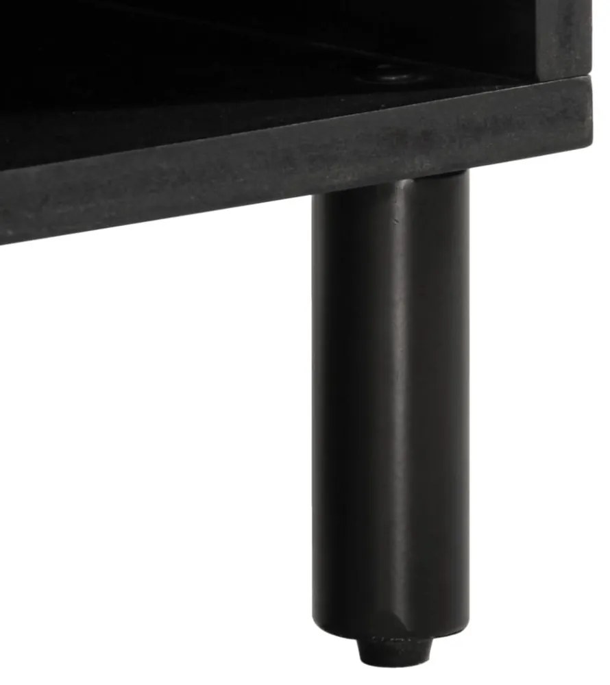 tömör mangófa TV-szekrény 100 x 33 x 46 cm