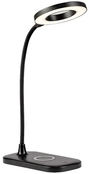 Rabalux 74013 - HARDIN LED érintős asztali lámpa, 5W, 5V, fekete