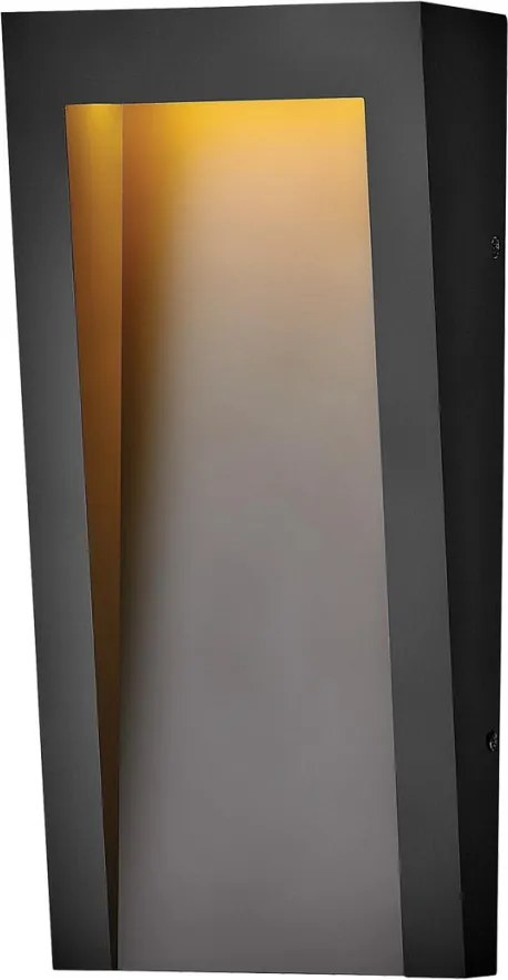 ELSTEAD HK-TAPER-M-TBK TAPER Modern Kültéri Fali Lámpa Fekete LED IP44