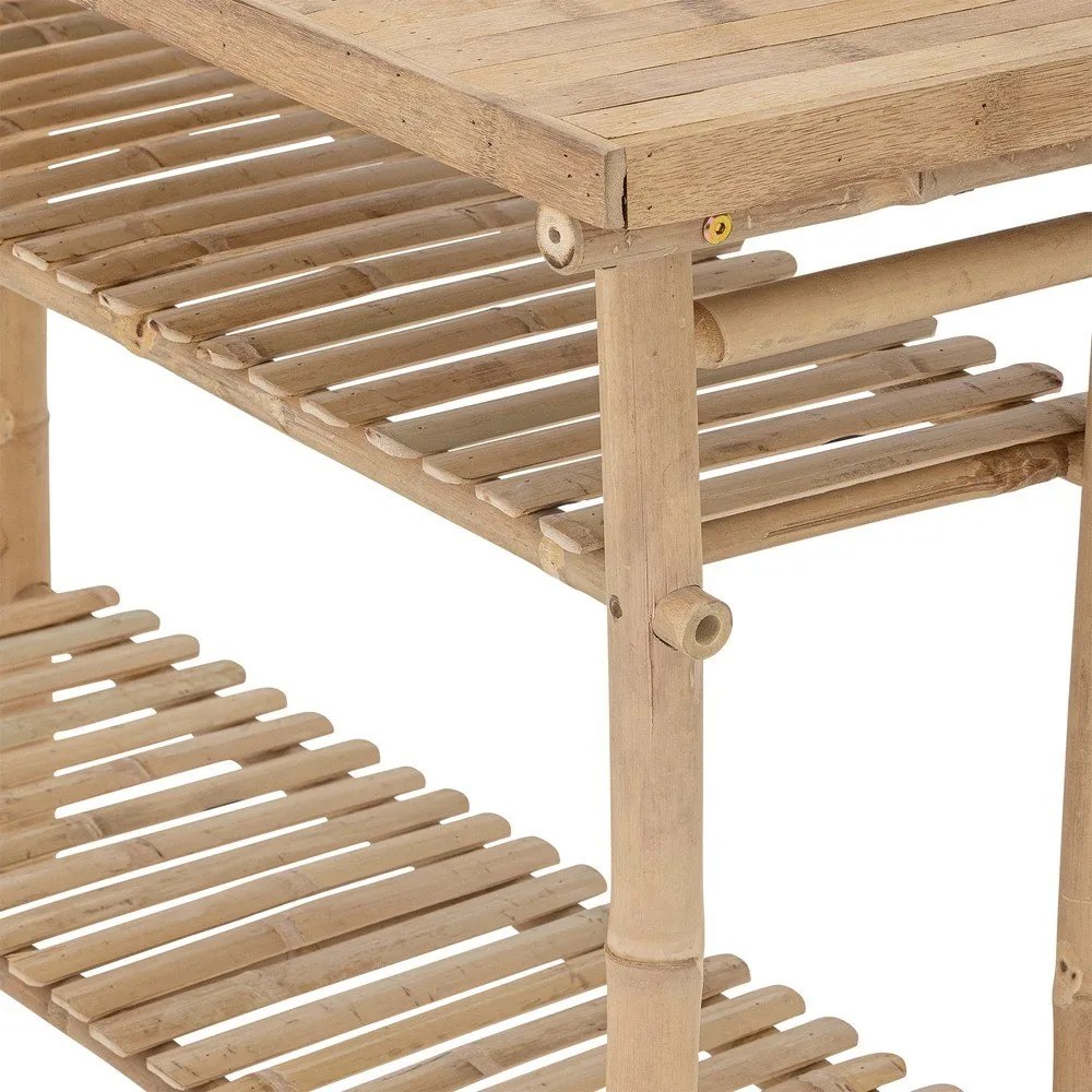 Bambusz tárolóasztal 40x100 cm Sole – Bloomingville