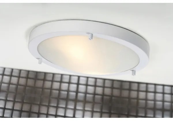 Nordlux - ANCONA fürdőszobai mennyezeti lámpa 2xE27/40W/230V, IP43, Ø31,5 cm, fehér