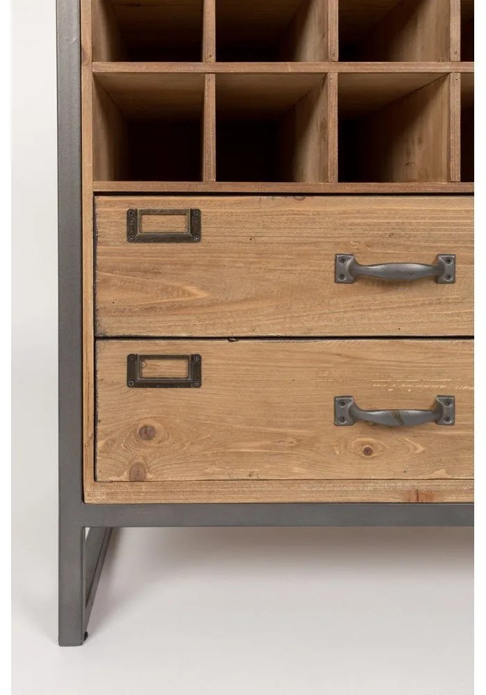 Edgar bortartó szekrény fenyőfából - White Label