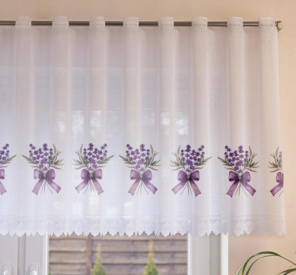 Mg függöny Irigység szín 220x70cm lengyel Levendula K