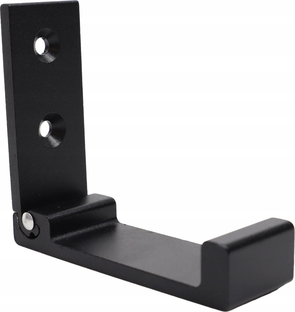 Loft összecsukható akasztó, szimpla, alumínium, matt fekete