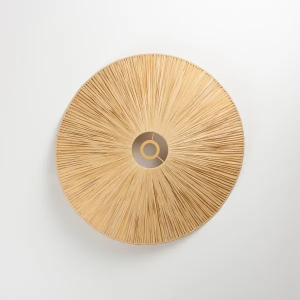 Brilagi - LED csillár kábelen CERIA BOHO 1xE27/40W/230V átm. 60 cm raffia