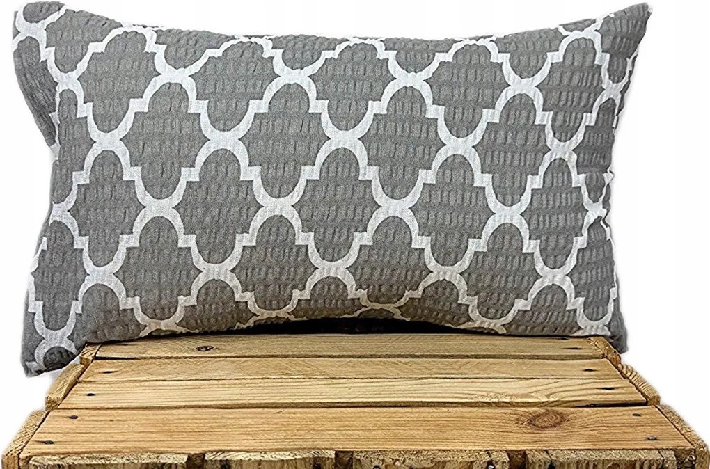 Parafa párnahuzat Extra marokkói lóhere marokkói szürke 21806-4 50x60