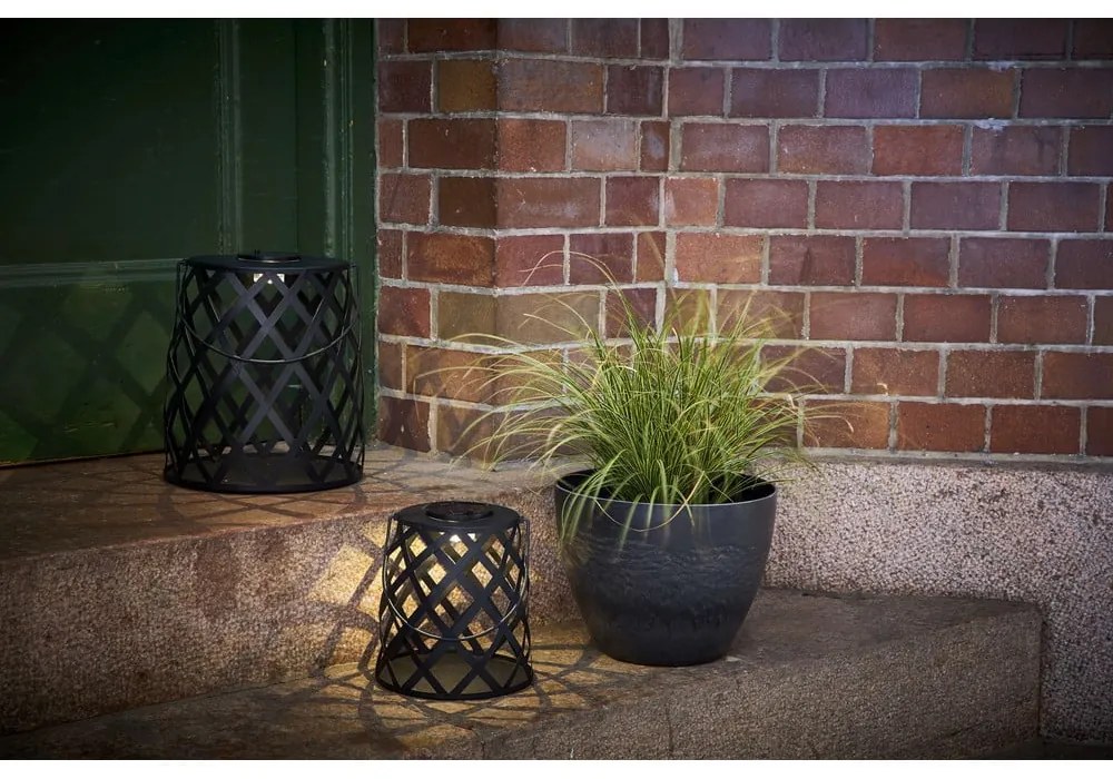 Calabria fekete LED lámpás, magasság 28 cm - Star Trading