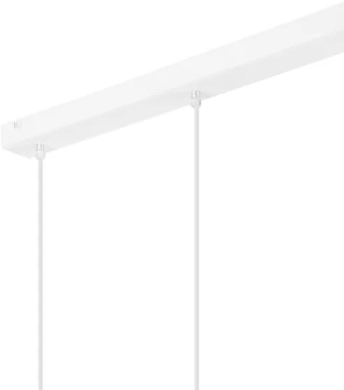 Csillár zsinóron NICO 3xE27/60W/230V fehér