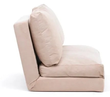 Krémszínű kinyitható kanapé 120 cm Taida – Balcab Home