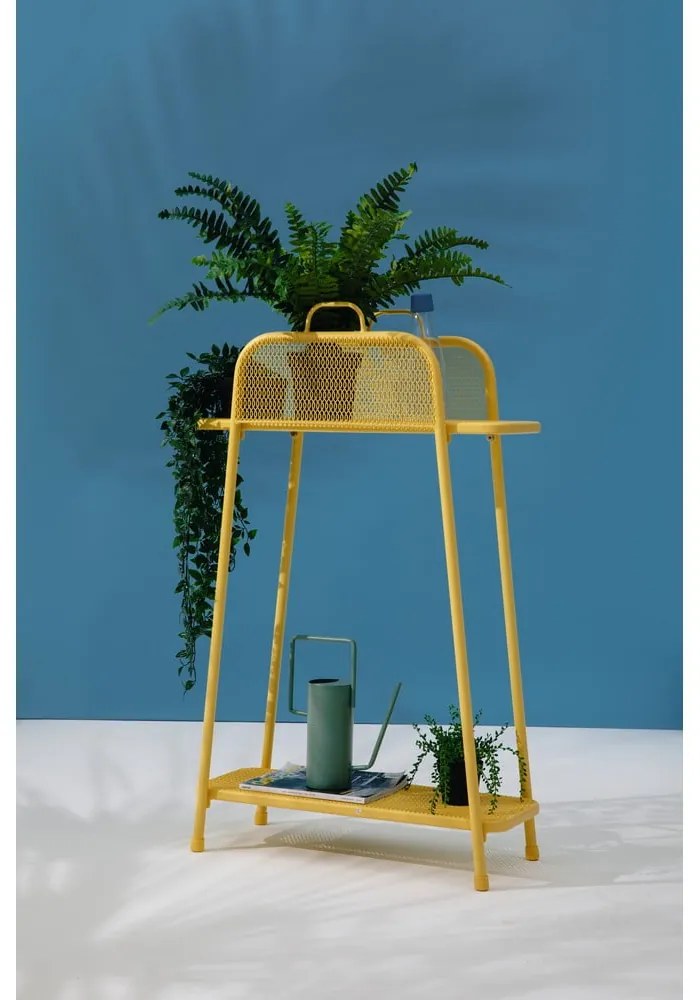 MWH sárga fém erkély polc, magasság 105,5 cm - Garden Pleasure