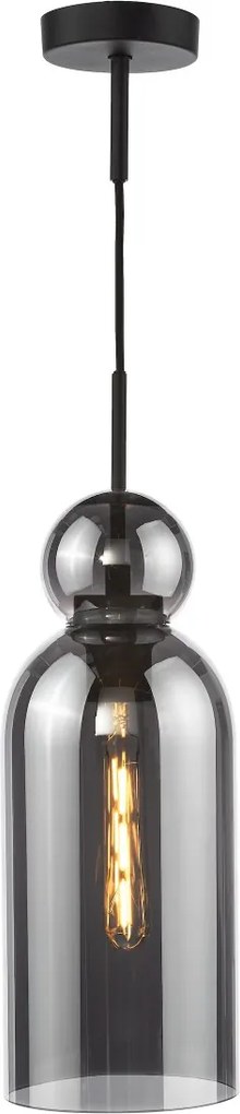 Dar Lighting modern függeszték tao matt fekete dartao0110