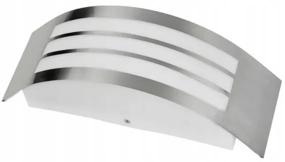 Kültéri fali lámpa 1xE27/14W/230V IP44 matt króm