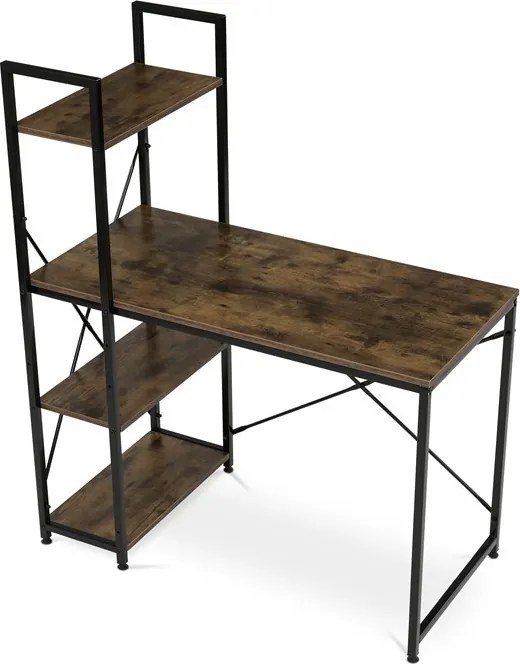 Íróasztal 100x48 cm, MDF, old wood, GD-512 OLW