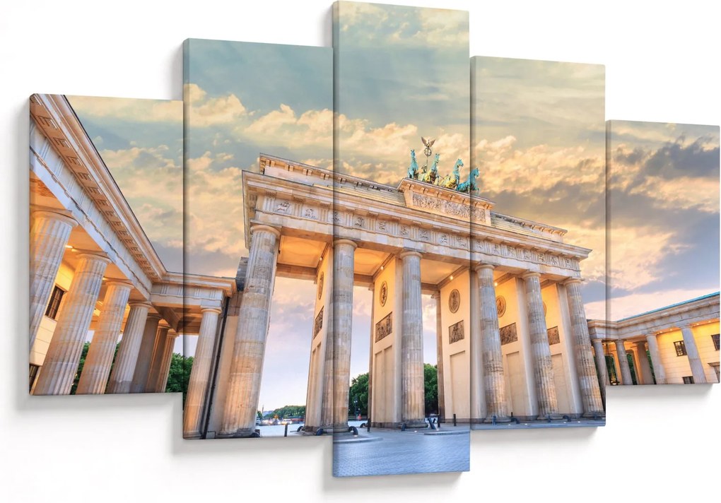 Kép - Brandenburgi kapu, Berlin, Németország (150x105 cm)