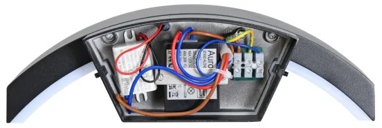 Brilagi - ARCELO LED kültéri fali lámpa szenzorral LED/8W/230V IP54