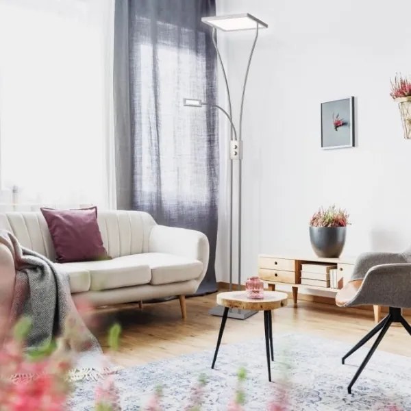 Leuchten Direkt 11722-55 - LED Dimmelhető lámpa MARIAN LED/25W/230V + LED/3,6W