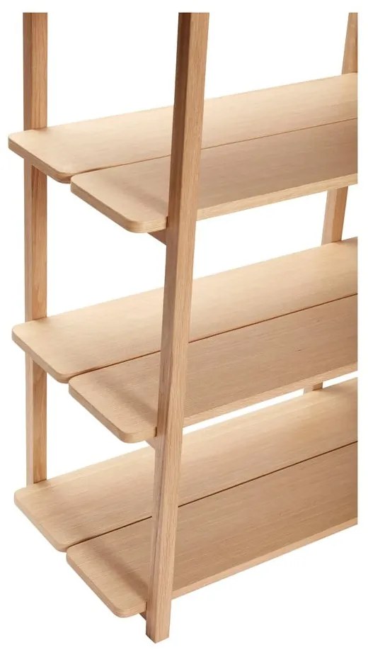 Natúr színű tölgyfa polcos állvány 150x150 cm Mason – Hübsch