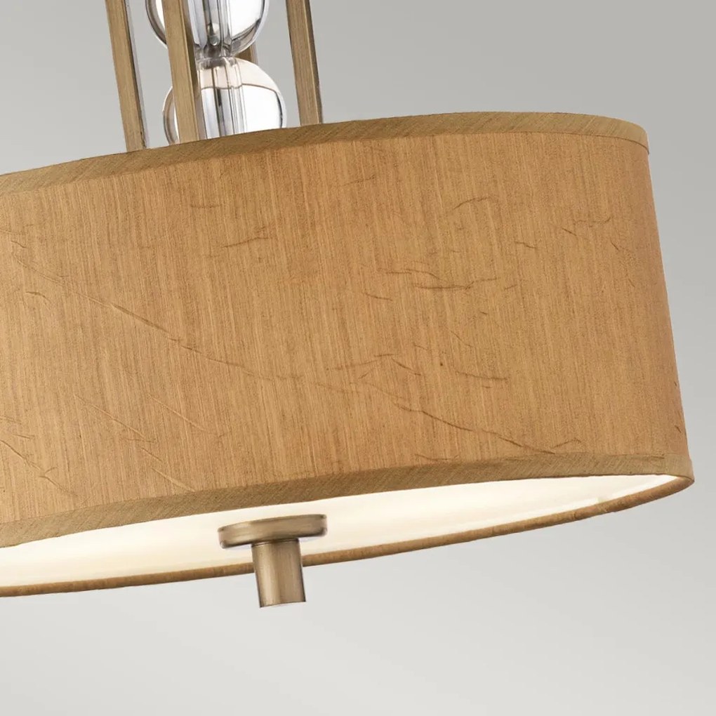 ELSTEAD KL-CELESTIAL-SF CELESTIAL Ernyős Mennyezeti Lámpa Antik Bronz, Bézs E27 IP20