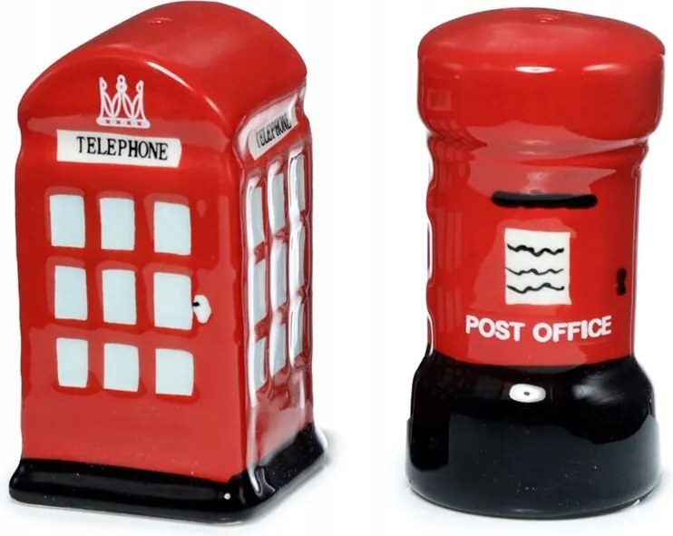 Só- És Borsszóró Szett Brit Telefon- És Postafülke