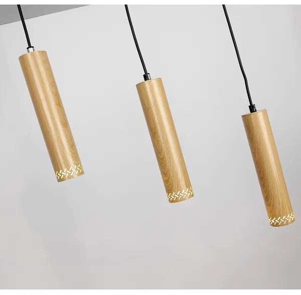 Csillár zsinóron TUBO 3xGU10/25W/230V