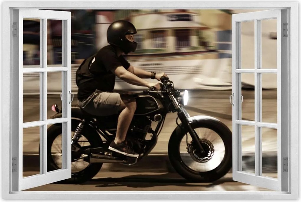 Poszterek 60x40 Klasszikus motorkerékpár Motor