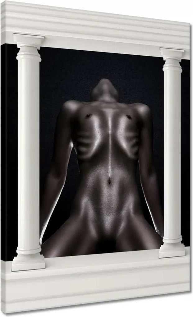 Vászonkép 50x70 Érzéki női akt