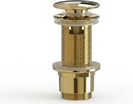 SAT Aurum mosdóleeresztő 5/4 7,2 cm, fényes arany, műanyag SATAUCCXG