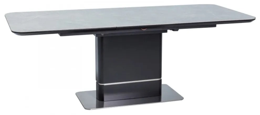 Pallas bővíthető étkezőasztal 160-210x90cm fekete