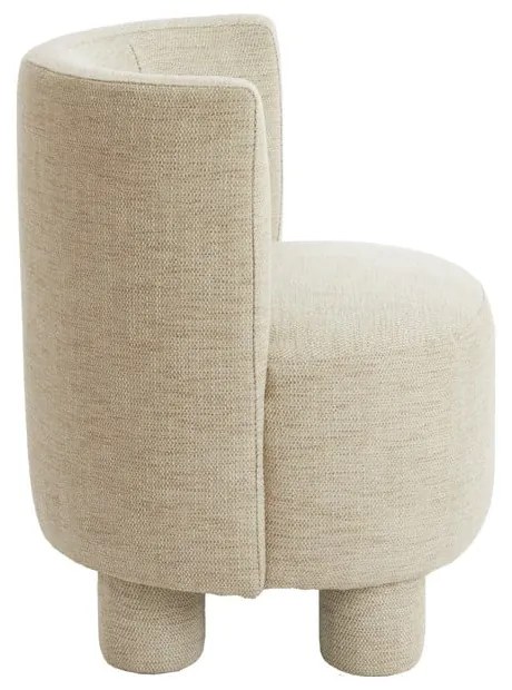 Bézs fotel Kamova – Light & Living