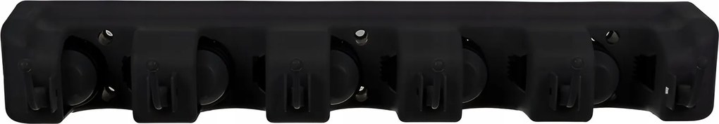 Bigstren 20027 Tartó, akasztó 5 tisztítóeszközhöz, fekete