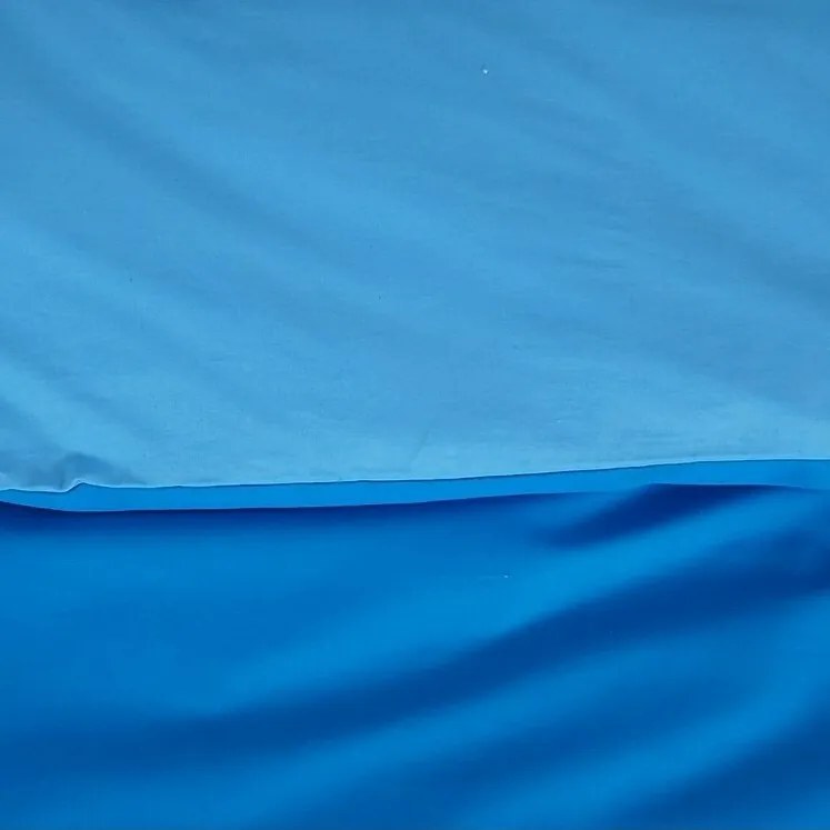 B.E.S. Petrovice Pamut ágynemű Double face kobalt/égkék