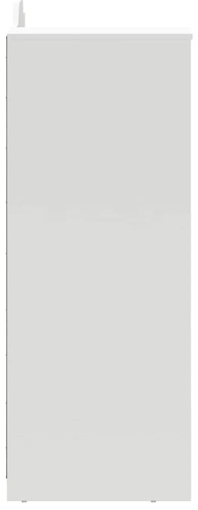 Táblafesték Íróasztal Fehér és szürke 120 x 45 x 118.5 cm