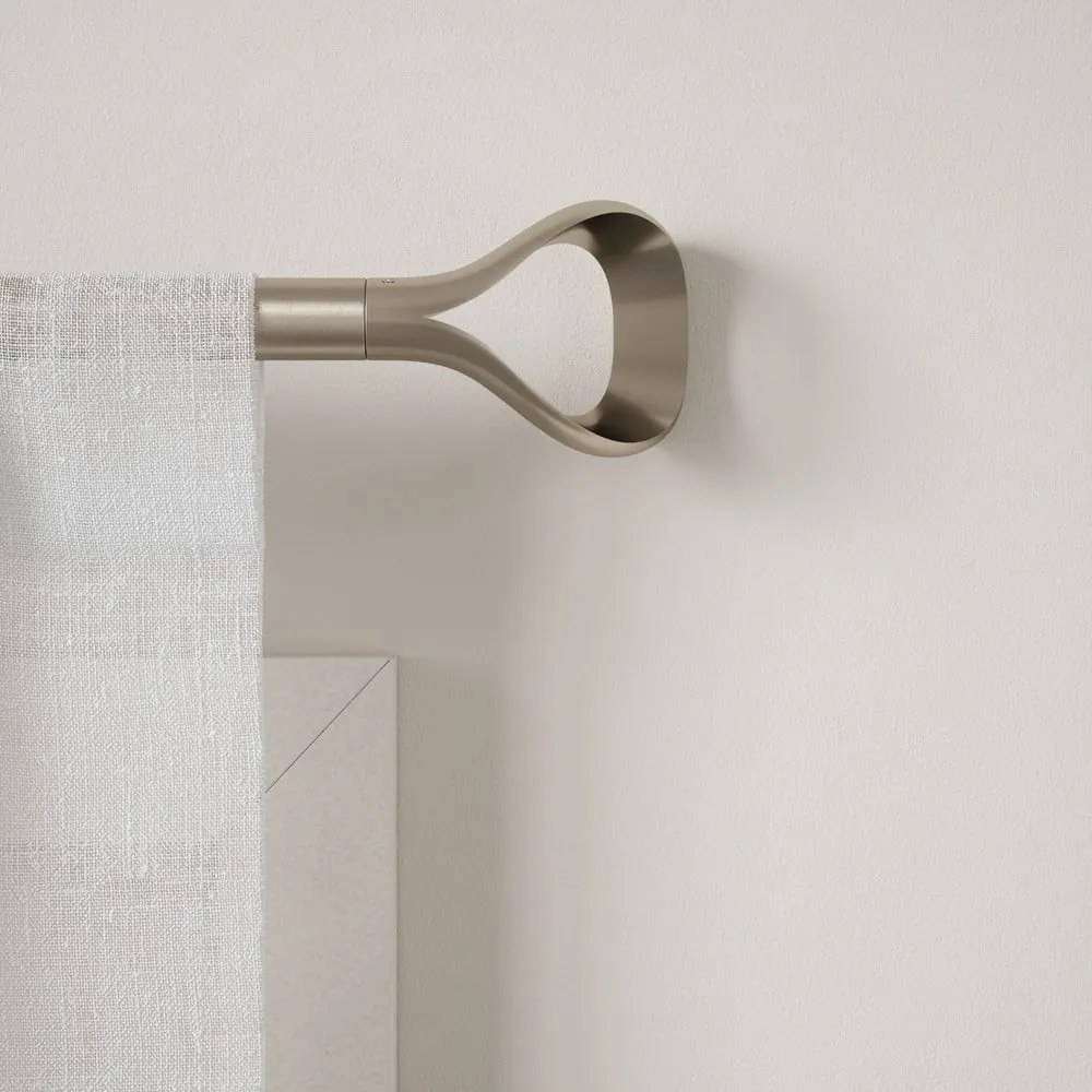Rozsdamentes acél bővíthető függönykarnis 107 - 305 cm Loop – Umbra