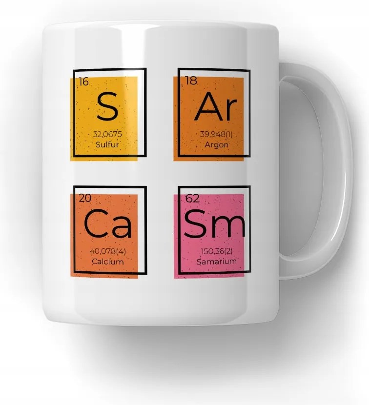 Sarcasm Bögre Vegyész Vicces Ajándék 18-99 Ajándék