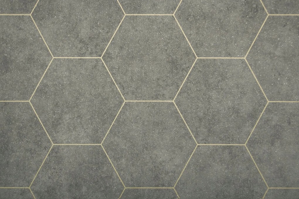 Pvc Szőnyeg Szürke 2m széles Gumolit Linóleum Beton Csillámos Csempe