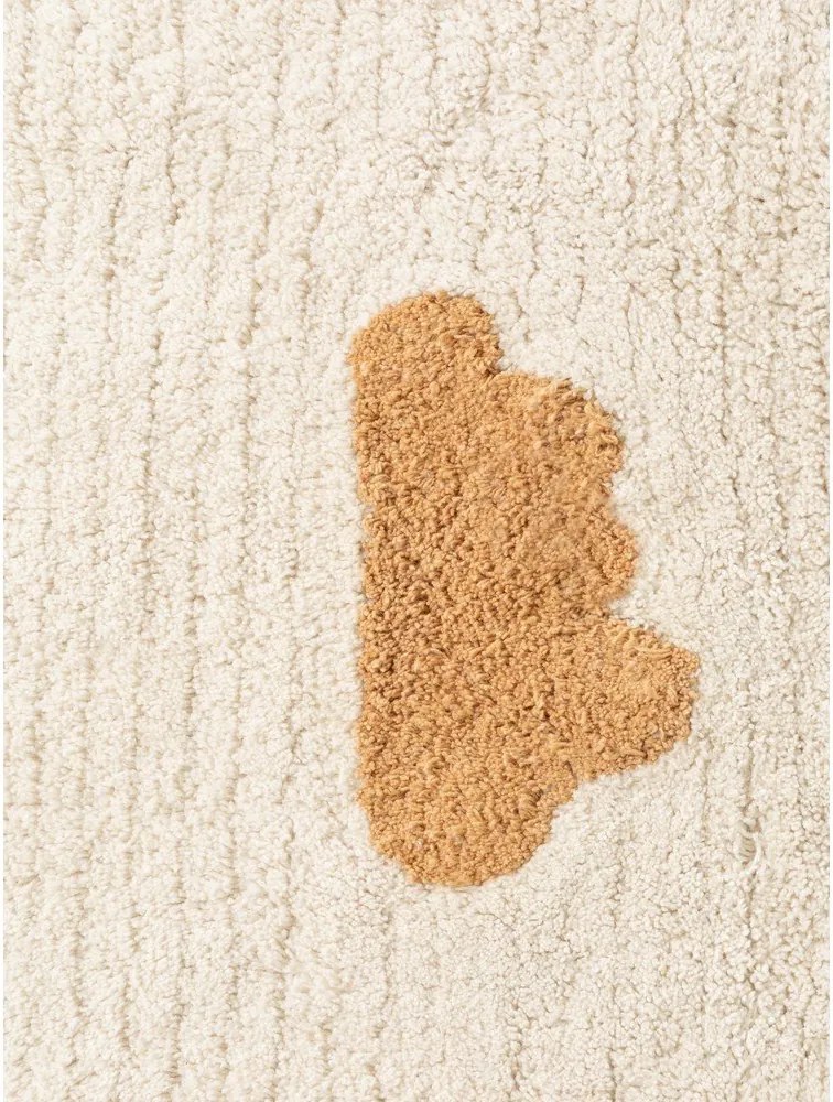 Krémszínű mosható-kézi szövésű pamut gyerek szőnyeg 140x200 cm Snuggle Willy – Hanse Home